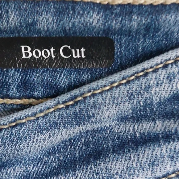 Judy Blue Mid Rise Sz 7 /8 Stretch - Picture 4 of 12